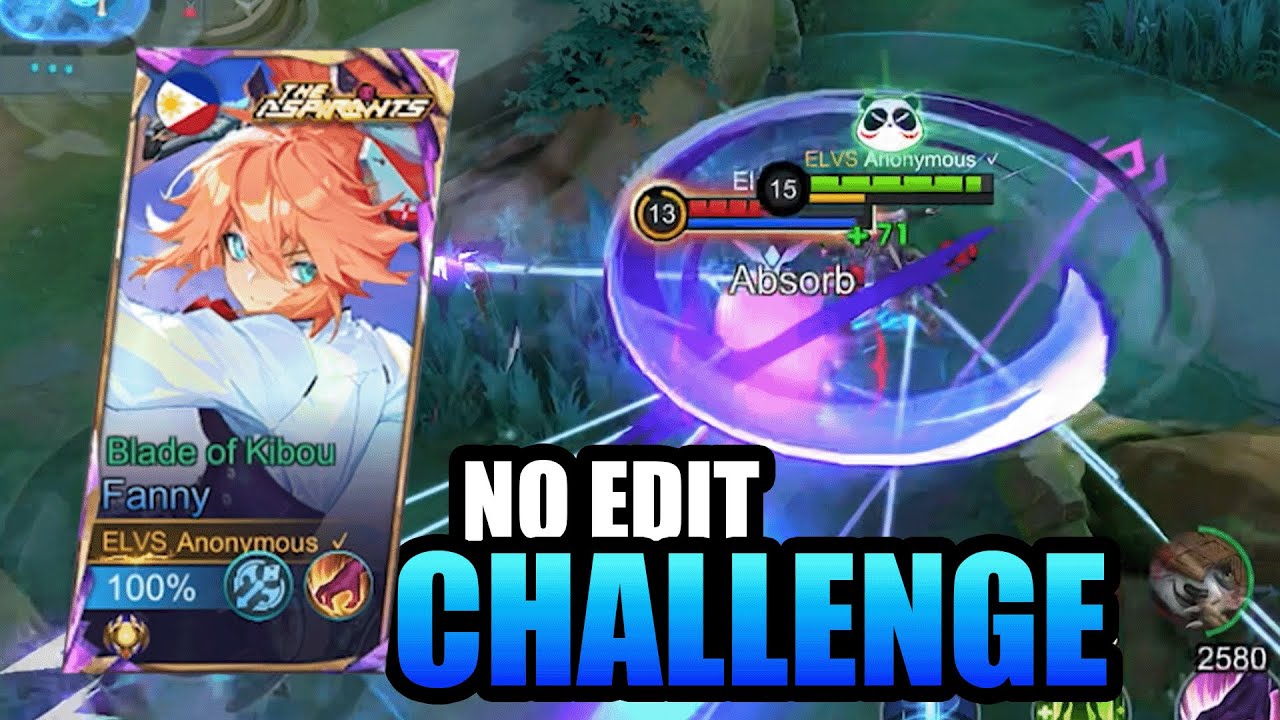 FANNY AGGRESSIVE ROTATION FULL GAMEPLAY‼️NO EDIT CHALLENGE FANNY SOLO RANK⁉️