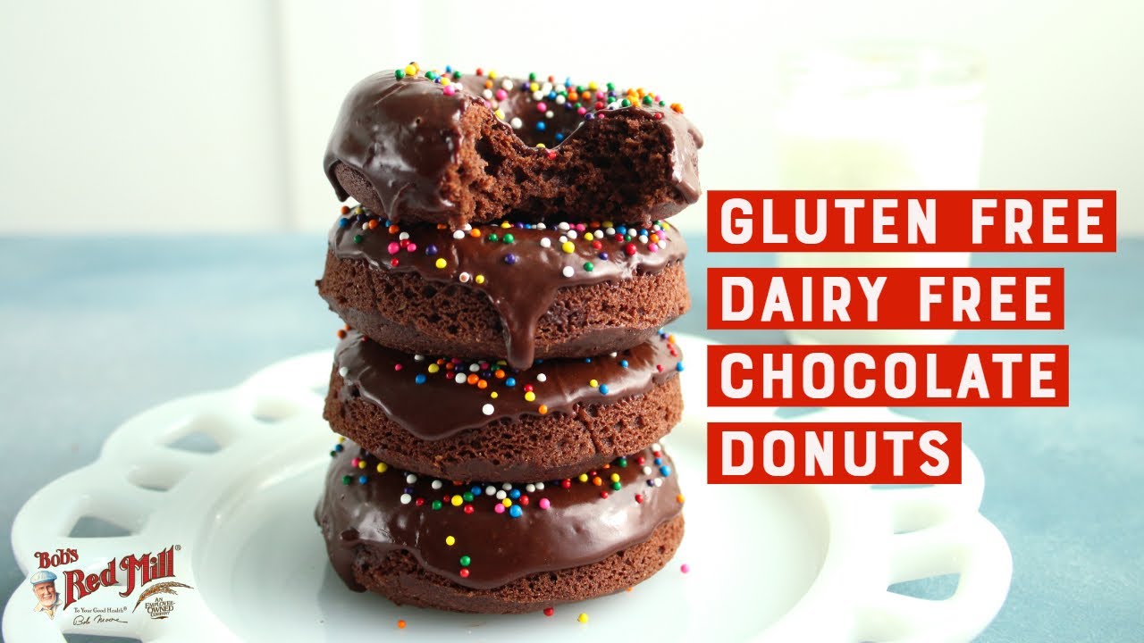 Gluten Free & Dairy Free Chocolate Donut Recipe