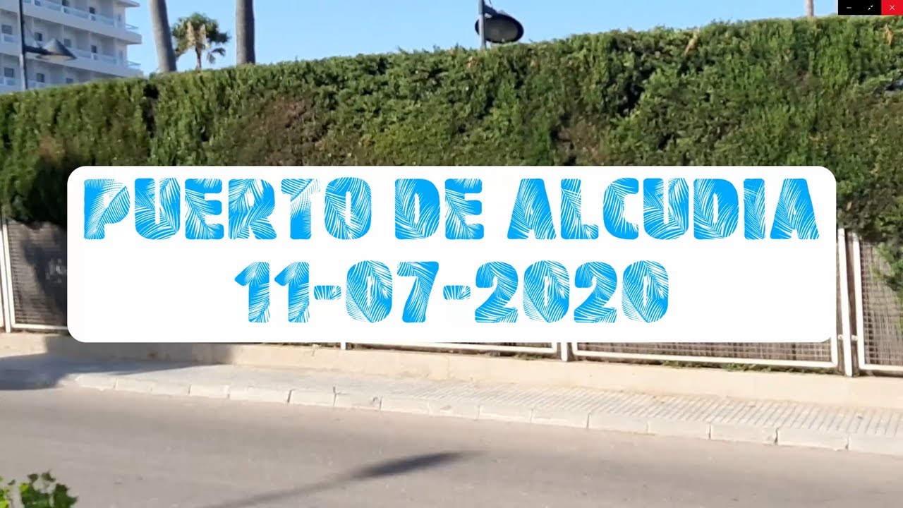 Playa del Muro, Port Alcudia, Alcanada, Mallorca 2020, July / Julio / Juli