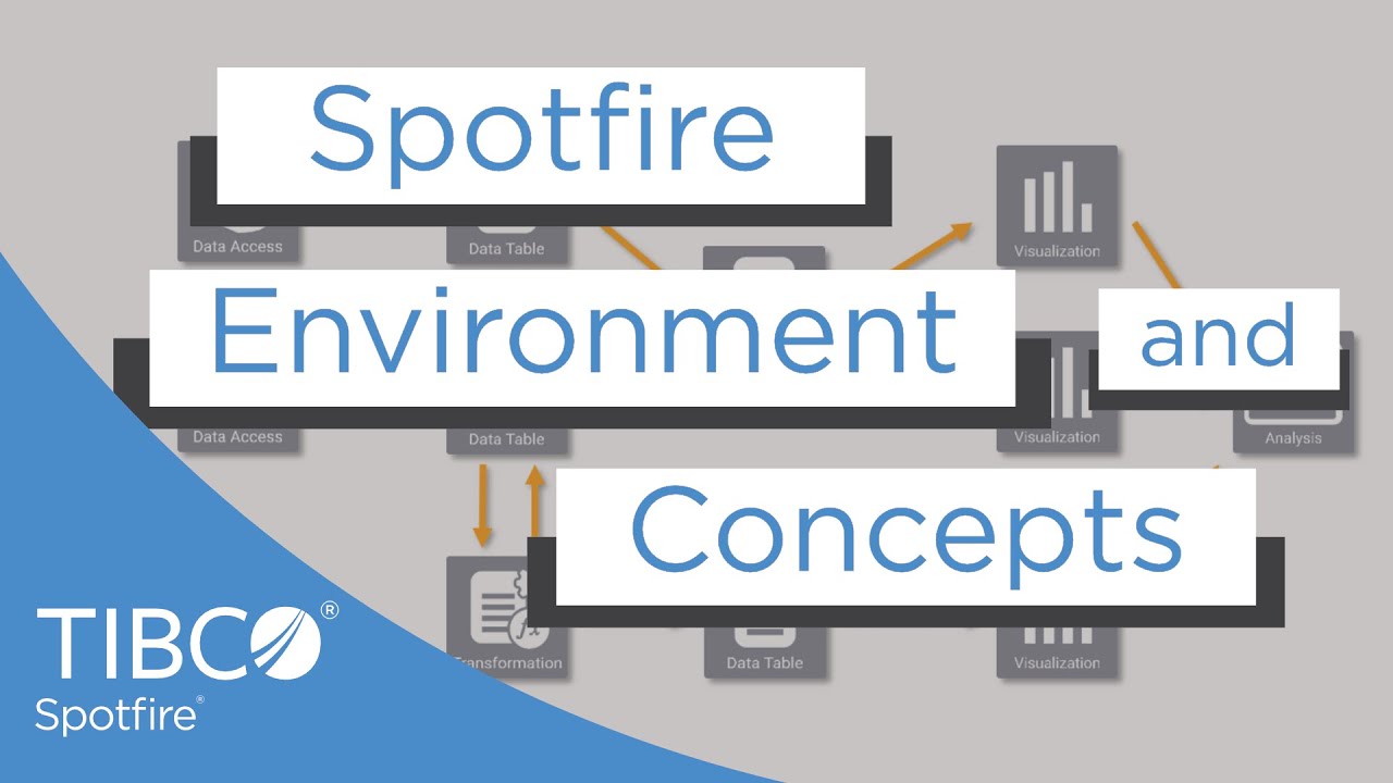 Understand the Spotfire Environment and Fundamental Concepts