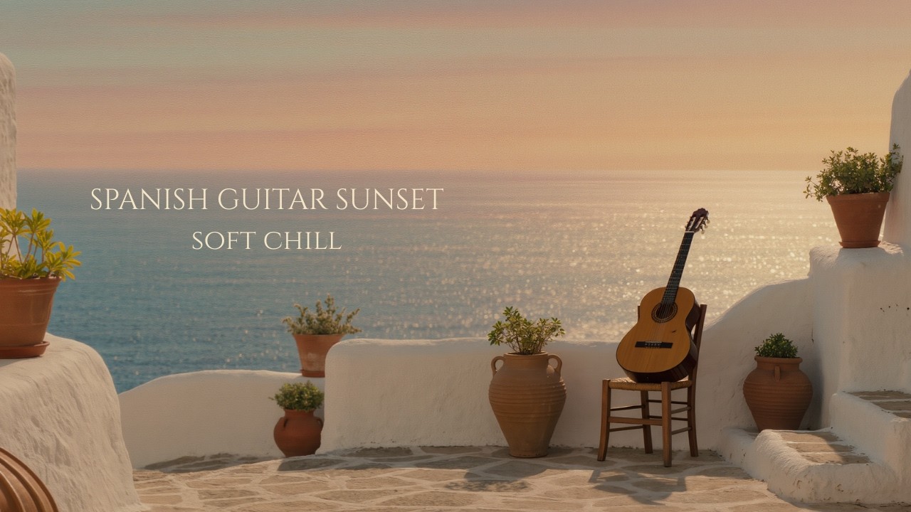 Spanish Guitar Sunset🌅 – 1 Hour Relaxing Mediterranean Instrumental Music