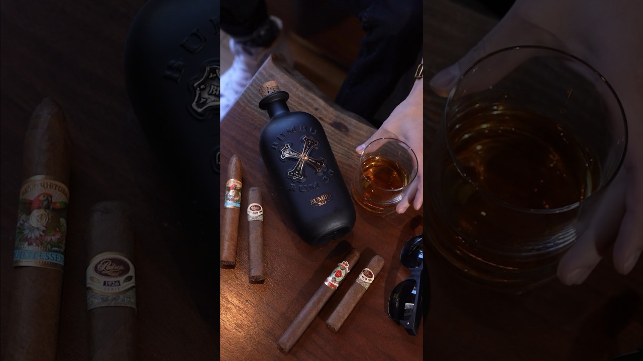 How to pair rum with cigars 🤤🥃