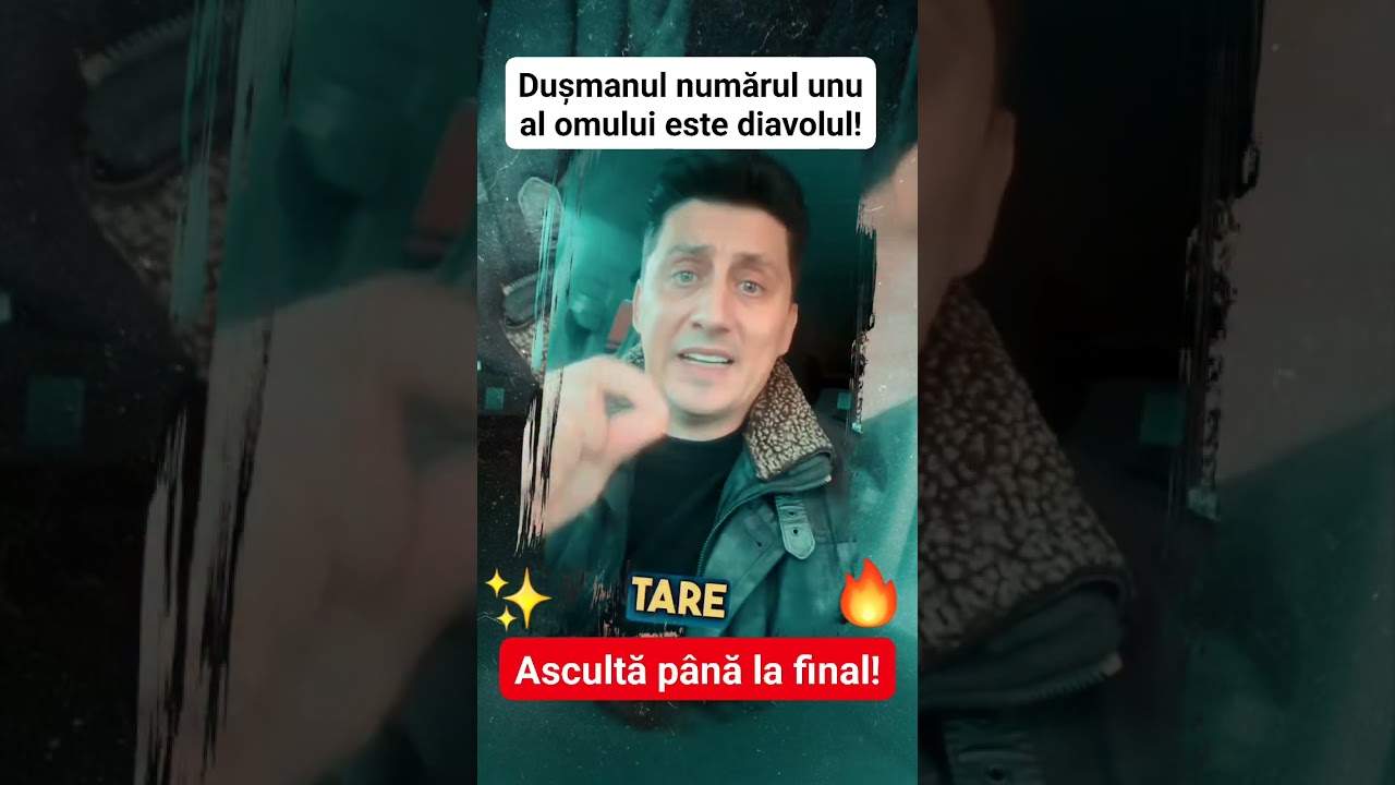 Dușmanul numărul unu al omului este diavolul! 😇 - Pastor Tiberiu Pop