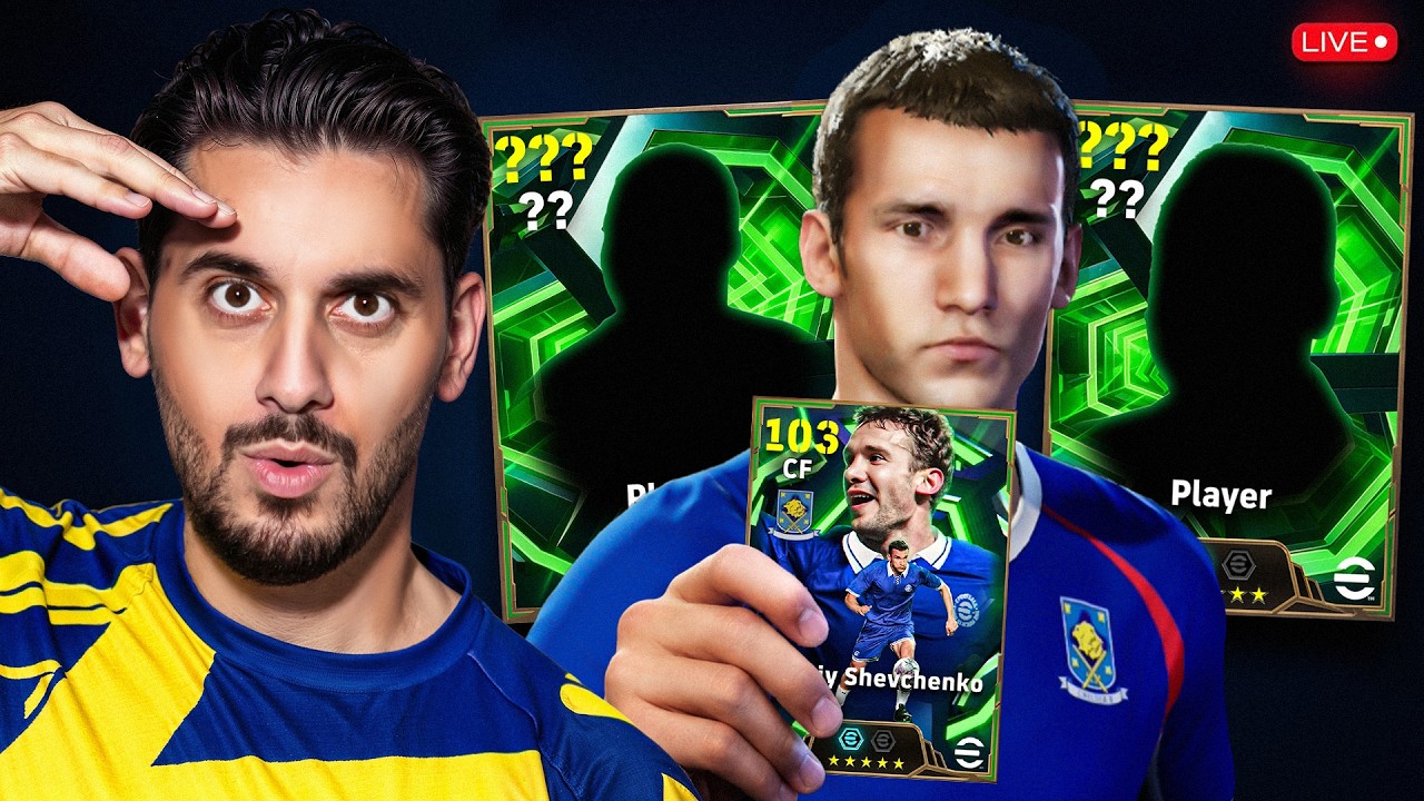 DAILY GAME SHEVCHENKO ?! 🎁 NEW BOX REVEAL + BIG PACK OPENING 🔥 eFootball LIVE 🔴