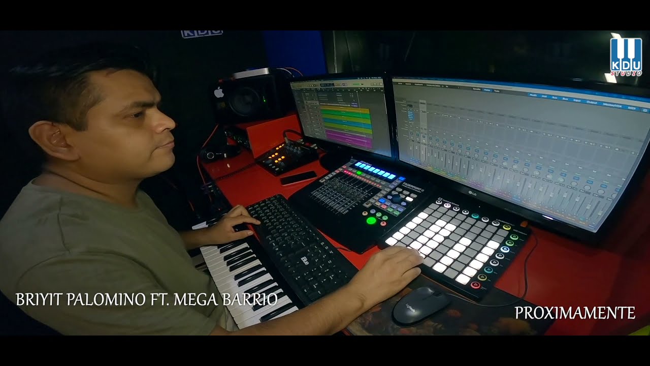 ✅Briyit Palomino Ft. Mega Barrio - Producci&oacute;n en proceso - KDu Studio