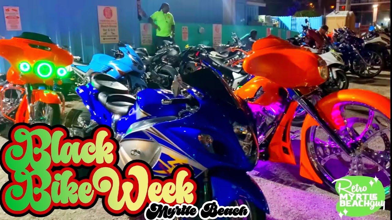 Black Bike Week with Retro Myrtle Beach Guy