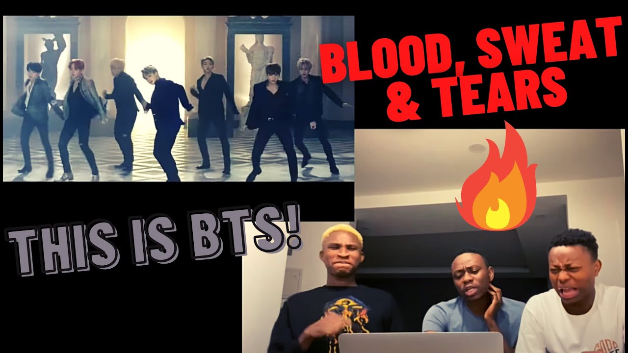 AFRO DANCERS REACT TO BTS - BLOOD SWEAT & TEARS