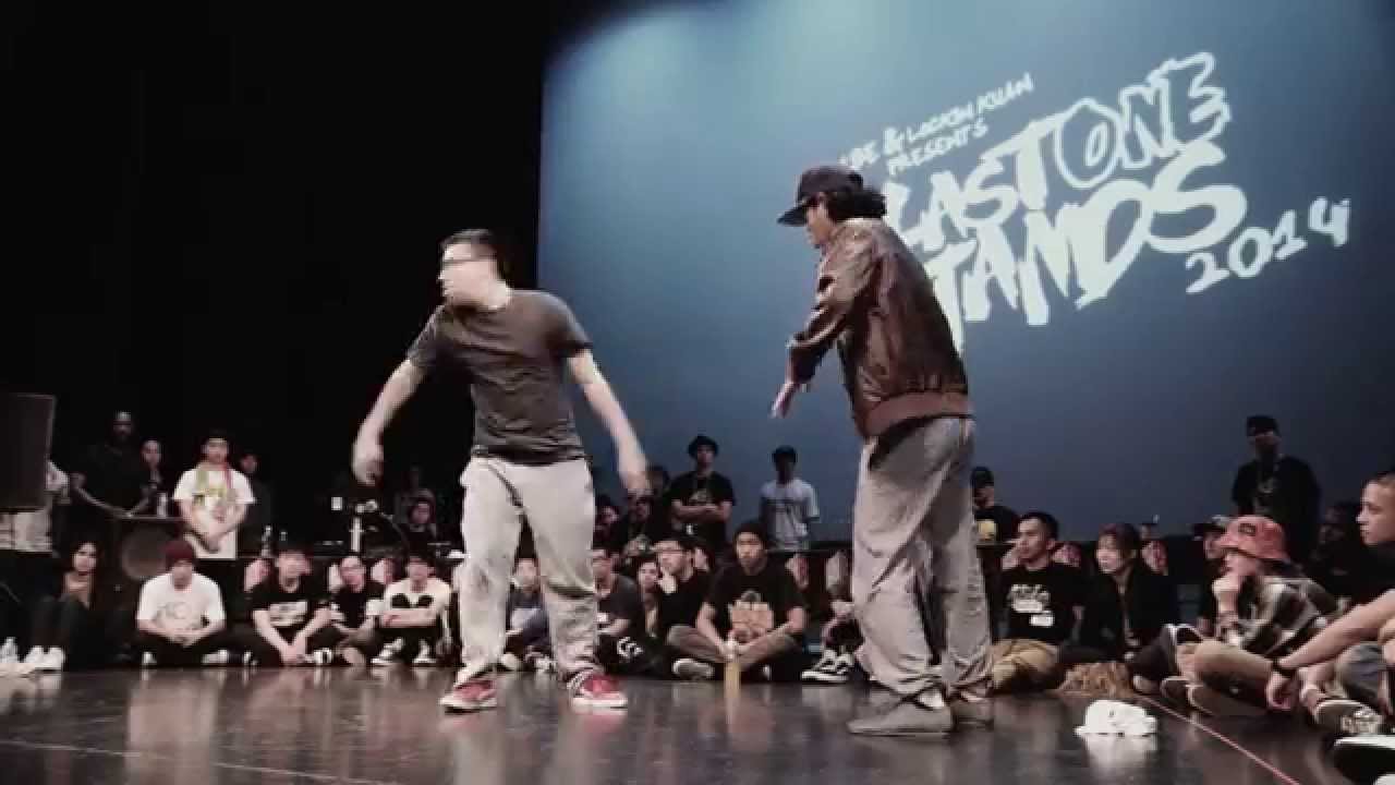 Last One Stands 2014 Popping Top 16: JFREE (Vancouver) VS TINMAN (USA)