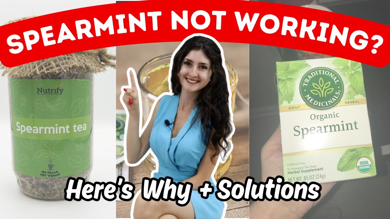 Why Spearmint Tea DOESN'T FIX HORMONAL ACNE (Top 4 Reasons)