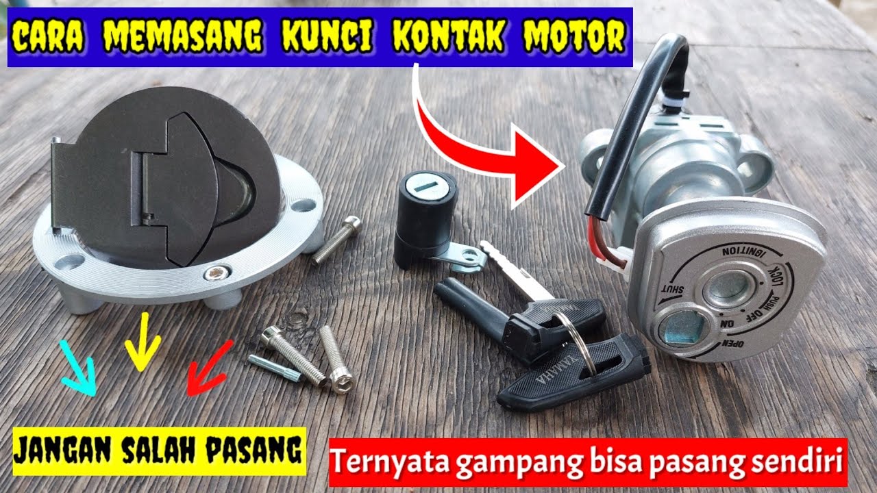 🔴Cara mudah bongkar / pasang kunci kontak ||  motor vixion nvl
