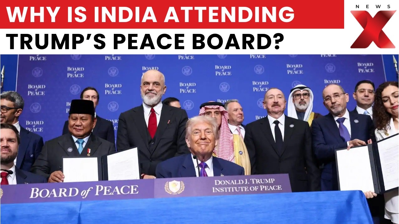 India Attends Trump&rsquo;s Board of Peace First Meeting as Observer Nation | NewsX