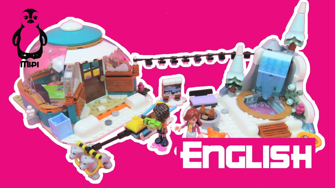 LEGO® Friends 41760 Igloo Holiday Adventure | Speed build | Review | English