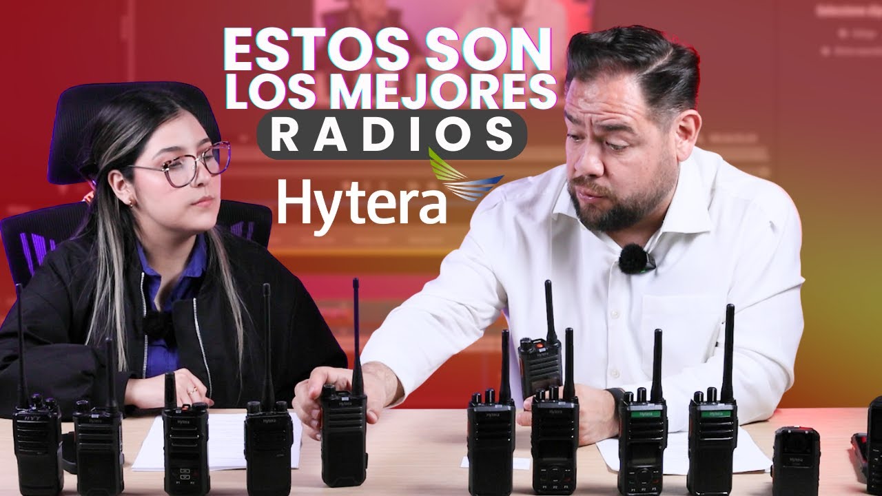 Los mejores radios de Hytera!