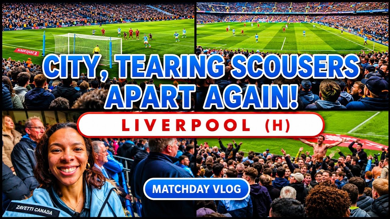 CITY, TEARING SCOUSERS APART AGAIN! | Liverpool (H) | FA Cup Quarter Final | Matchday Vlog