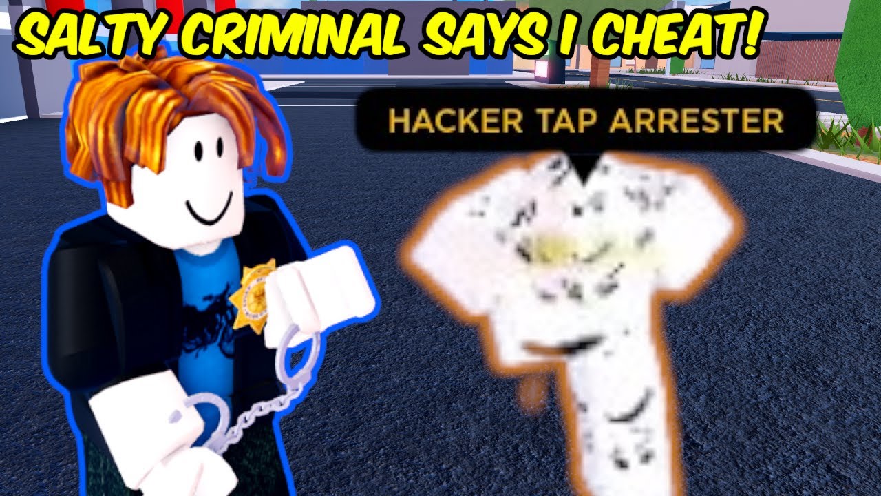 Salty criminal CALLS ME HACKER for 