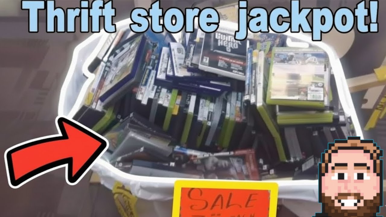 Live Flea Market/Yard Sales Video Game Hunting! Ep. 33 - Thrift Store Jackpot!! - Pickups!
