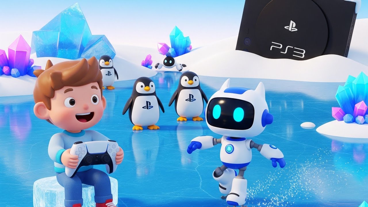 🎮 ASTRO’S PLAYROOM: Finding a PS3! | ¡Encontramos una PlayStation 3! | Play and Learn con Papá