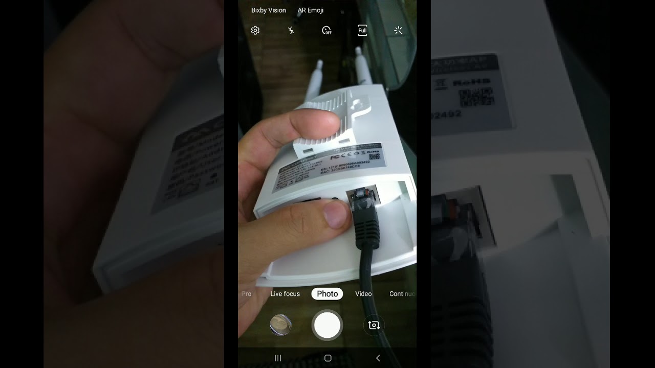How to reset Comfast cf ew71