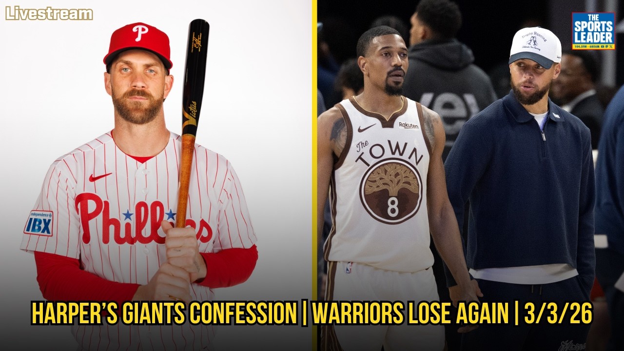 Bryce Harper Nearly Picked the Giants | Warriors Lose to Clippers | KNBR Livestream | 3/3/26