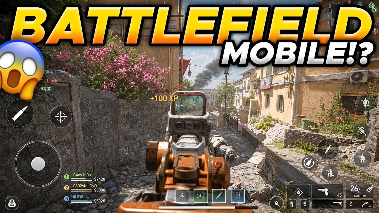 Началась разработка новой Battlefield Mobile