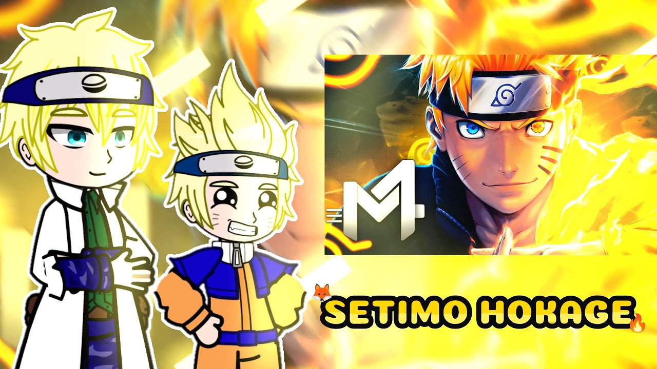 Kokujin no Tenkousei+Obedience React Naruto - Sétimo Hokage | As/Au |