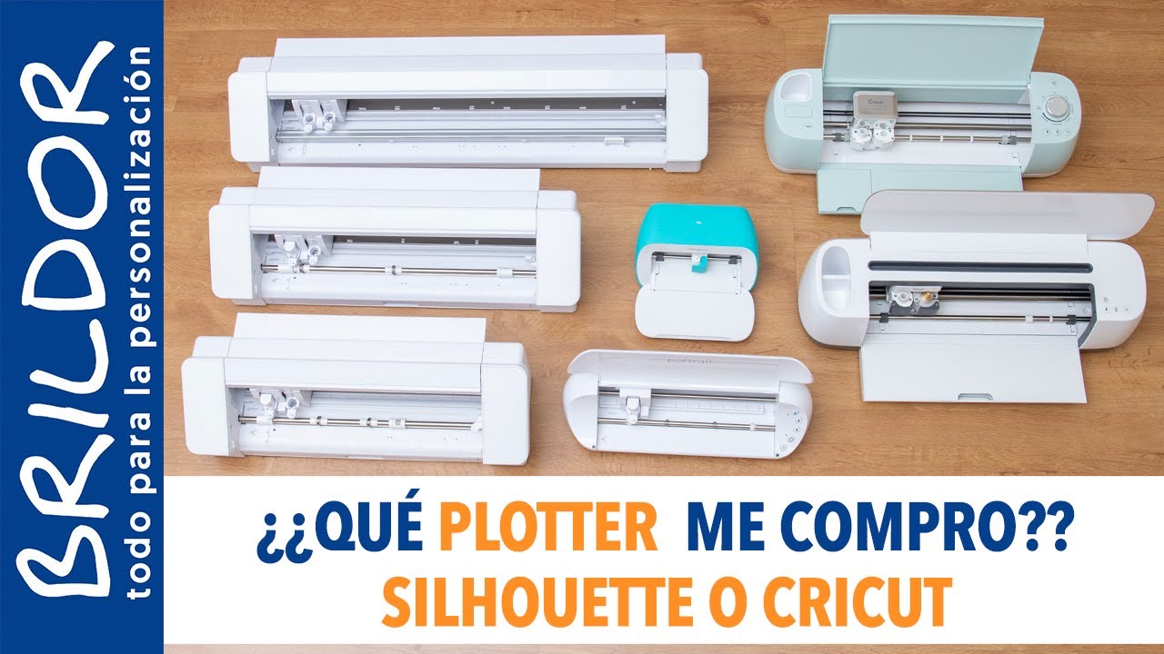🤷🏼 ¿QUÉ PLOTTER DE CORTE ME COMPRO? SILHOUETTE o CRICUT | COMPARATIVA