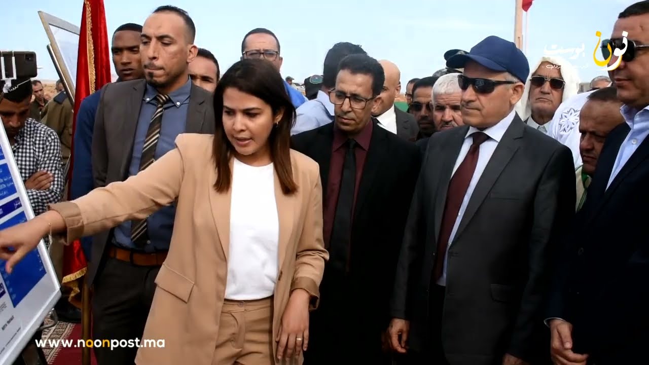 عامل إقليم سيدي إفني يشرف على تدشين مشاريع تنموية بجماعة تيوغزة