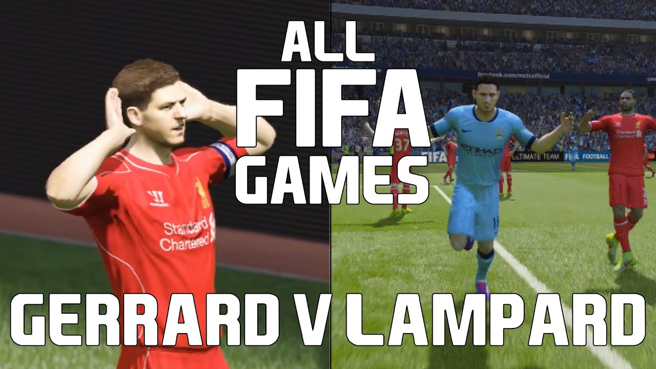 Gerrard vs Lampard: ALL FIFA GAMES... (FIFA 2000 - FIFA 16)