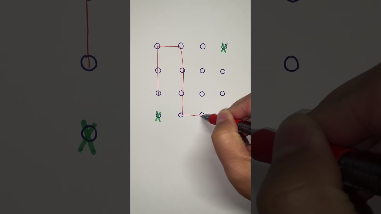 Puzzle game: connecting dots with line #puzzlegame #game #games #shorts
