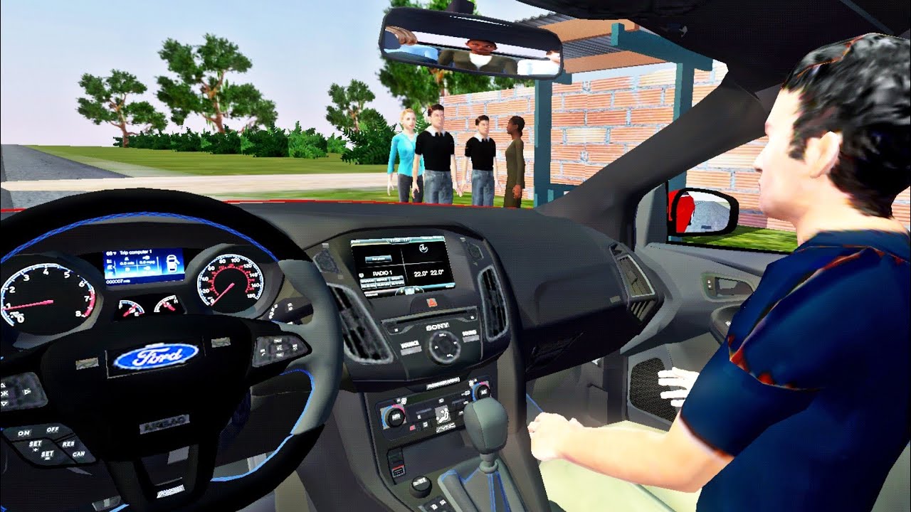 Ford Focus Car Mod Driving | Proton Bus Simulator Urbano - Android Gameplay