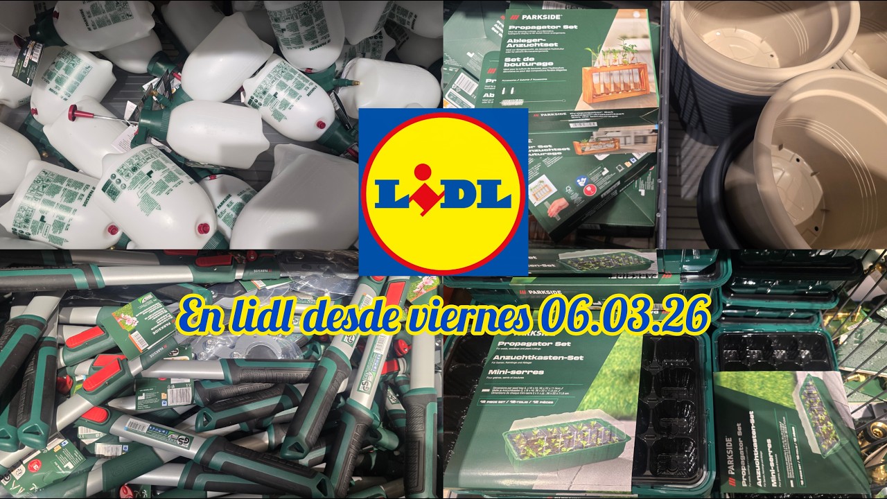EN LIDL DESDE VIERNES 06 MARZO #lidl #lidlbazar #silvercrest #lidloferta