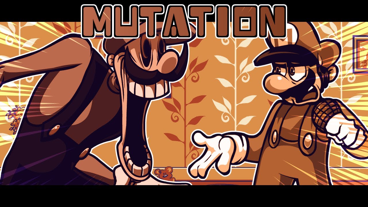 Mutation / Metamorphosis but Mr.L and Mario sings it! (FNF Cover)