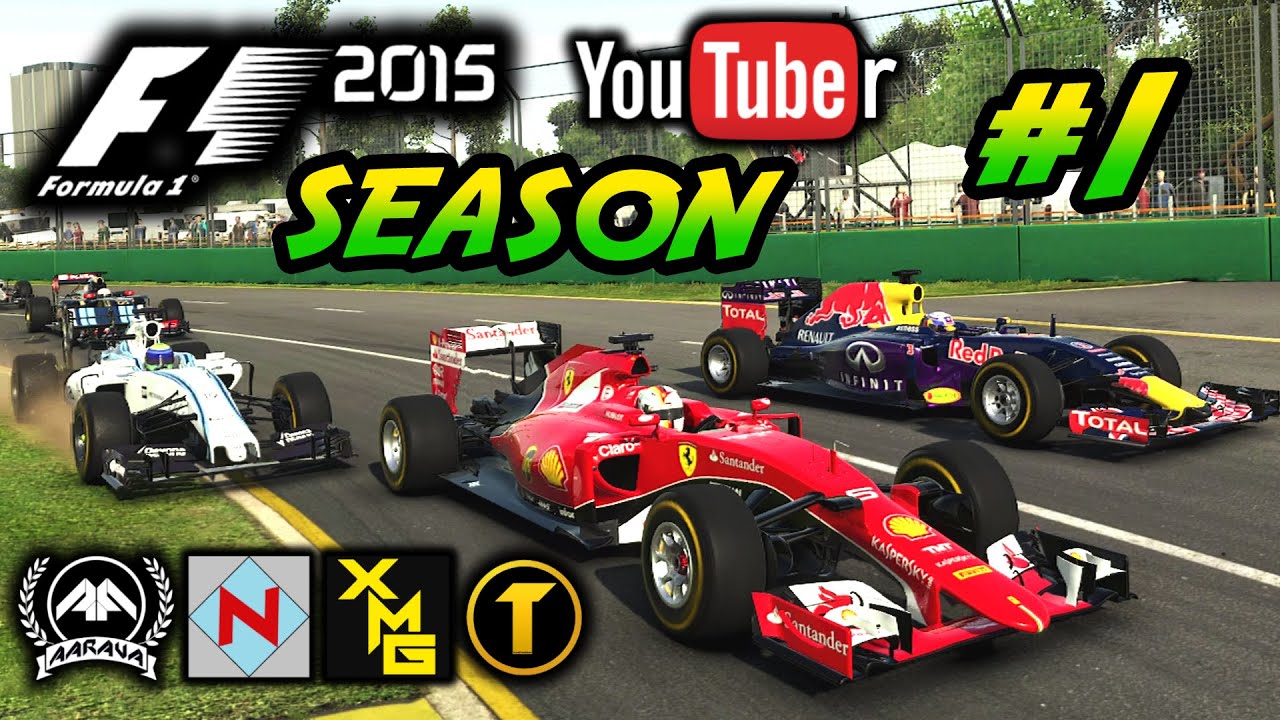 F1 2015 YouTuber Championship #1: IT BEGINS!!!