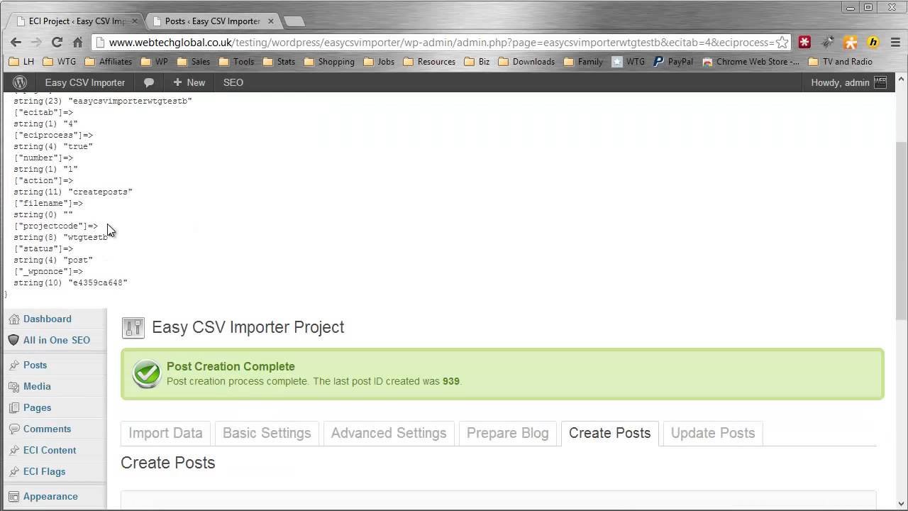 Easy CSV Importer - Creating Custom Fields
