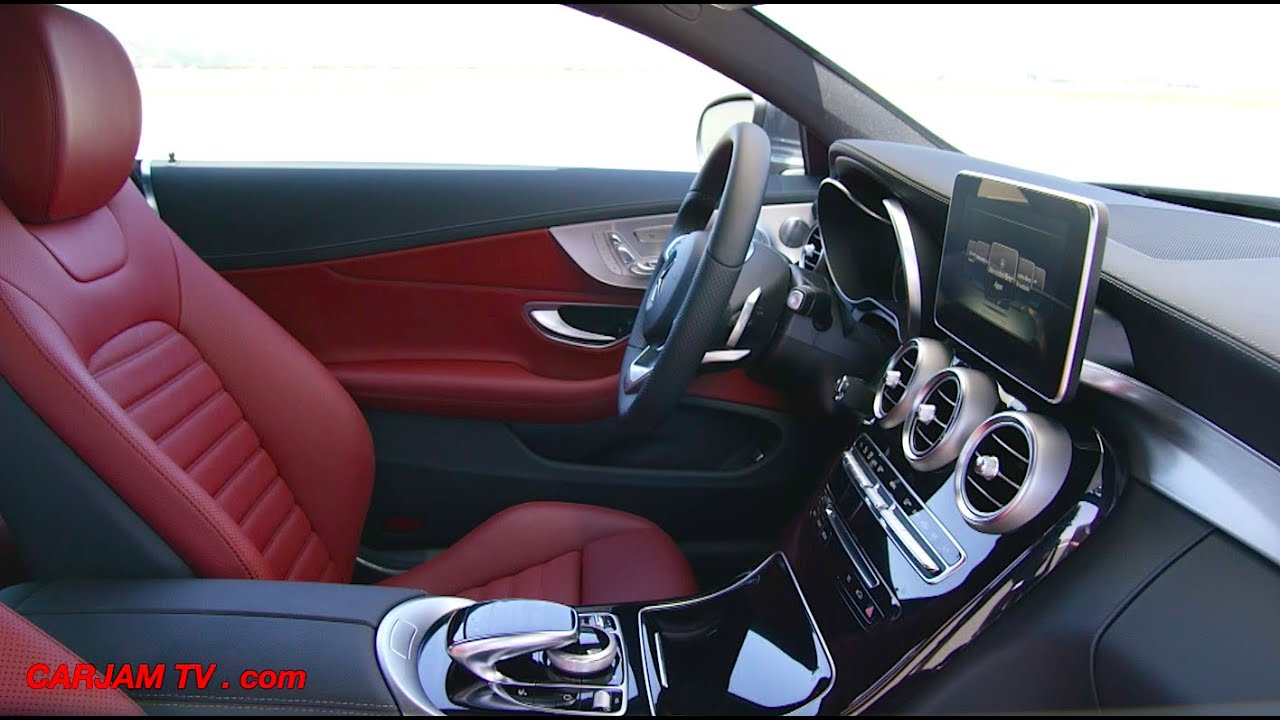 Mercedes C Class Coupe 2016 INTERIOR Review Engine Start Driving C250 C300 Coupe CARJAM