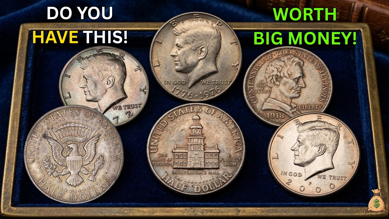 Самые ценные полудолларовые монеты Кеннеди стоят тысячи долларов – редкие полудолларовые монеты. ...