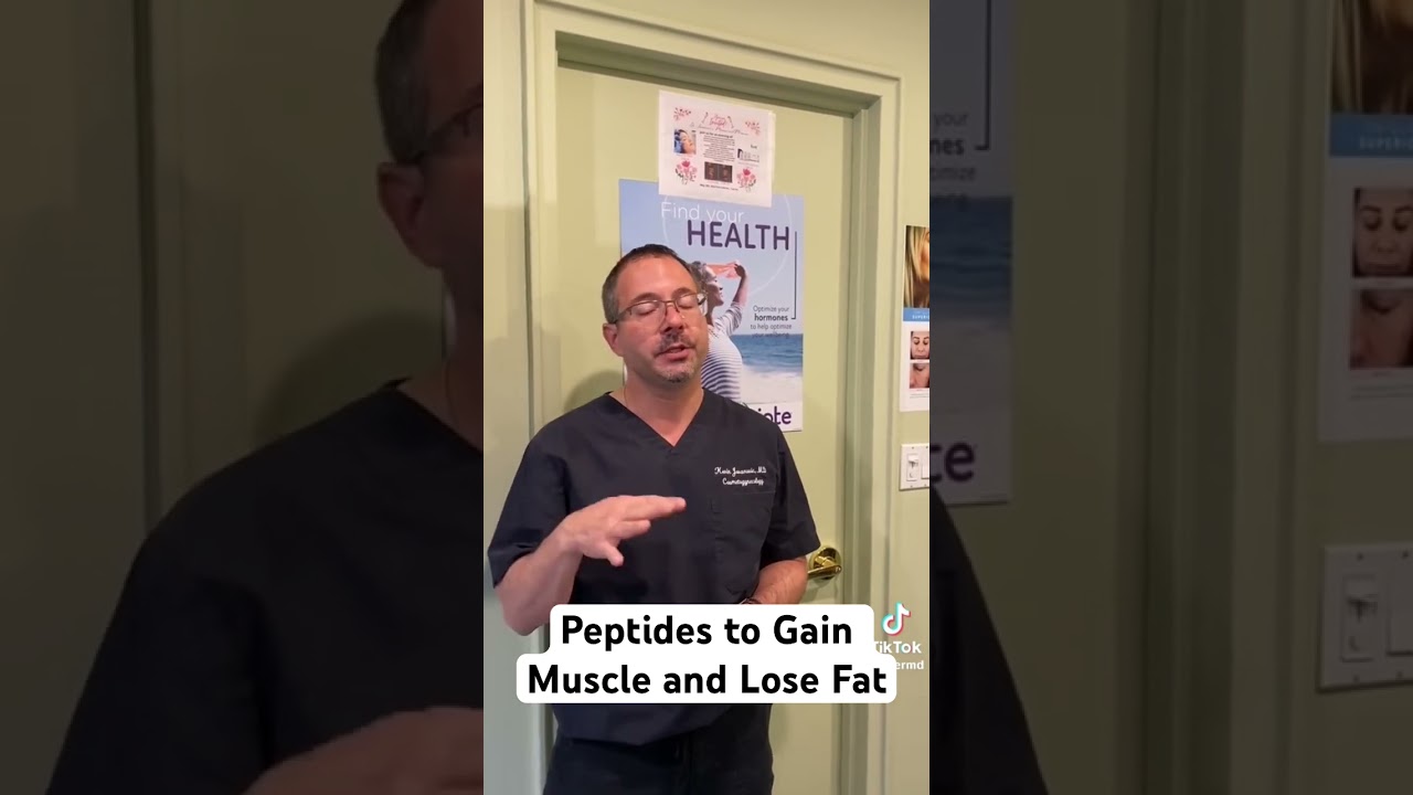 Can peptides help me lose fat and gain muscle? #explore #obgyn #peptides #antiaging #weightloss