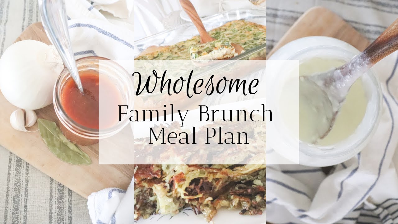 5 SPRING BRUNCH RECIPES | Homemade, wholesome brunch ideas for the whole family