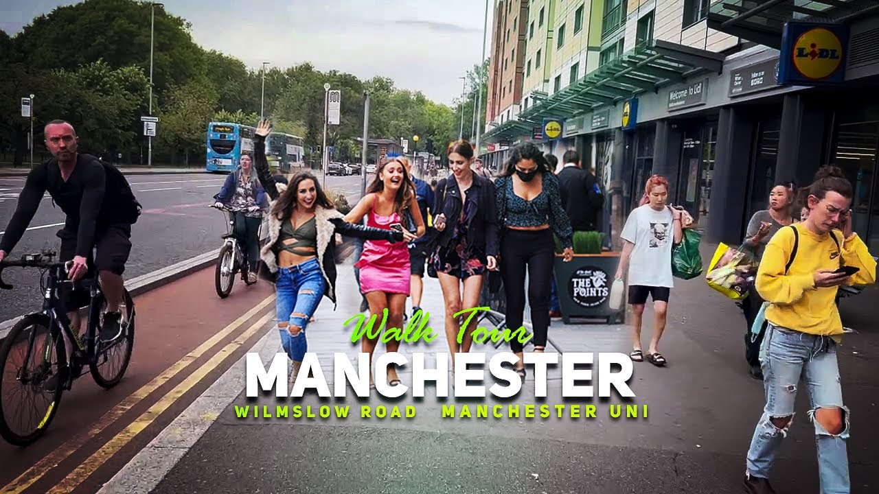 Manchester City Tour 2022 - Wilmslow Road - The University of Manchester