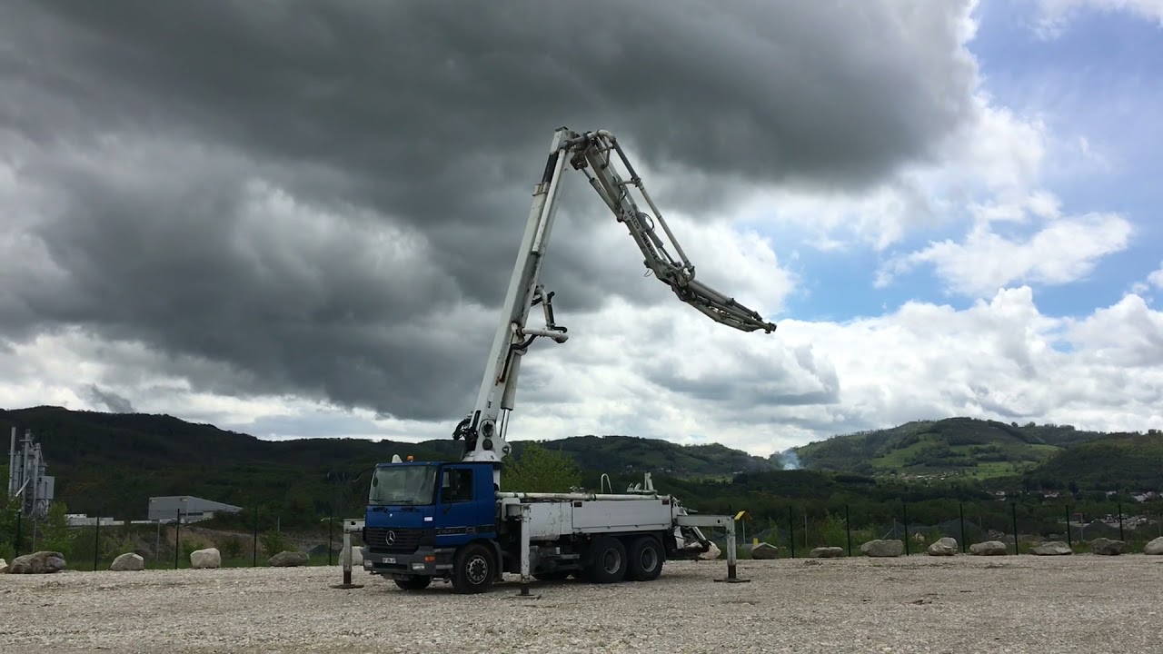 2003 Mercedes-Benz Actros 2635 6x4 Concrete Pump Truck I St Aubin, France Auction - 15 & 16 June
