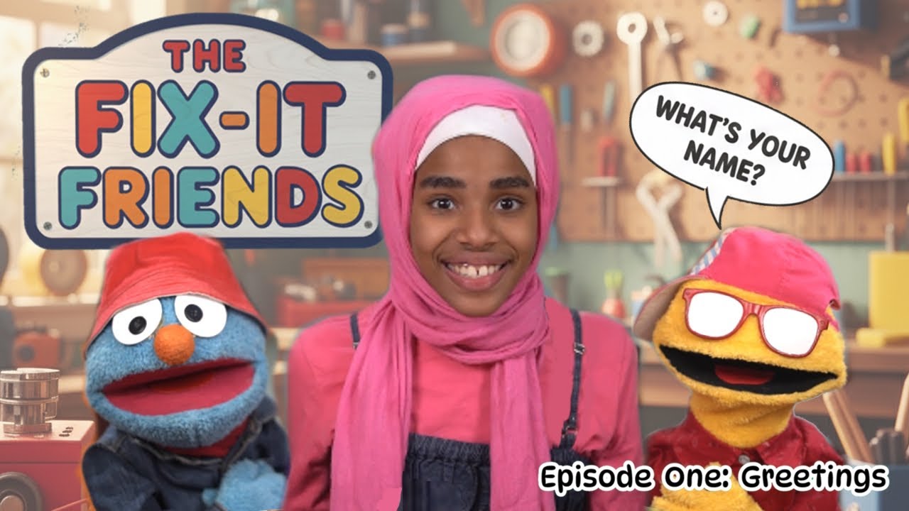 Learn Greetings with The Fixed-It Friends! (Cambridge EY Block 1 Lesson 1)