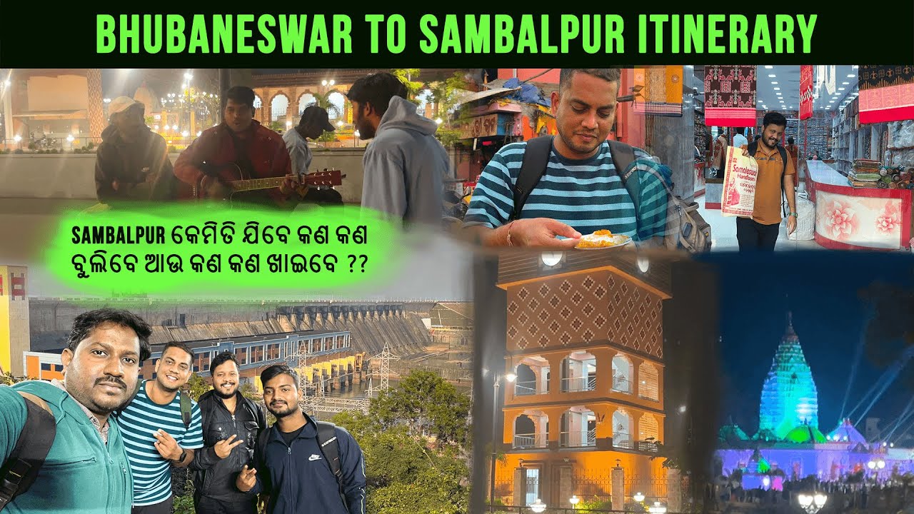 Bhubaneswar to Sambalpur Complete Travel Guide | 2X Traveller's Itinerary | Bargarh | Hirakud Dam