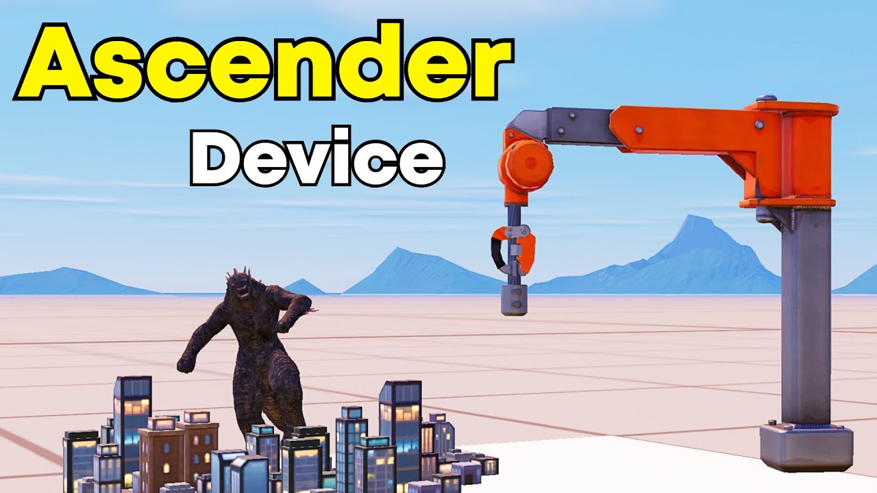 How to use the Ascender Device in Fortnite Creative! [2025]