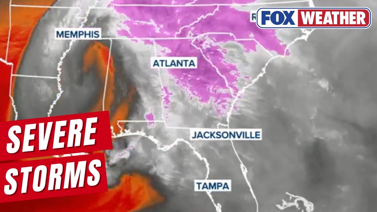 Tornado Watch Issued For Parts Of Florida And Georgia