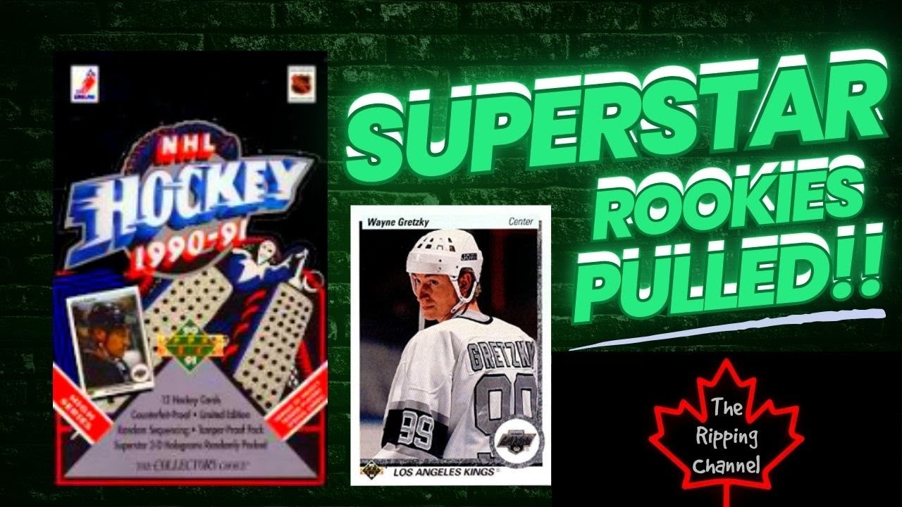 TOP Superstar Rookies & Holograms Pulled!! 1990/91 Upper Deck Hockey + Billy Breaks NHL Pack!