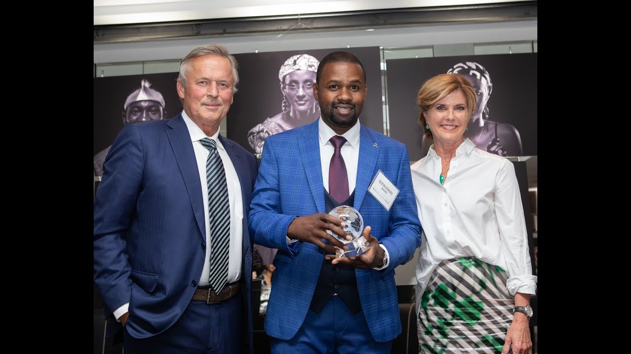 Dzikamai Bere Receives the Young Leader Award