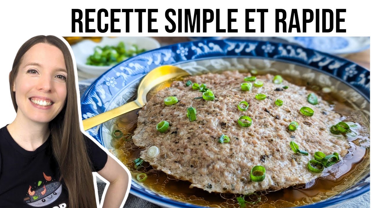 Simple et Rapide: Pâté de Porc Chinois à la Vapeur - HOP DANS LE WOK