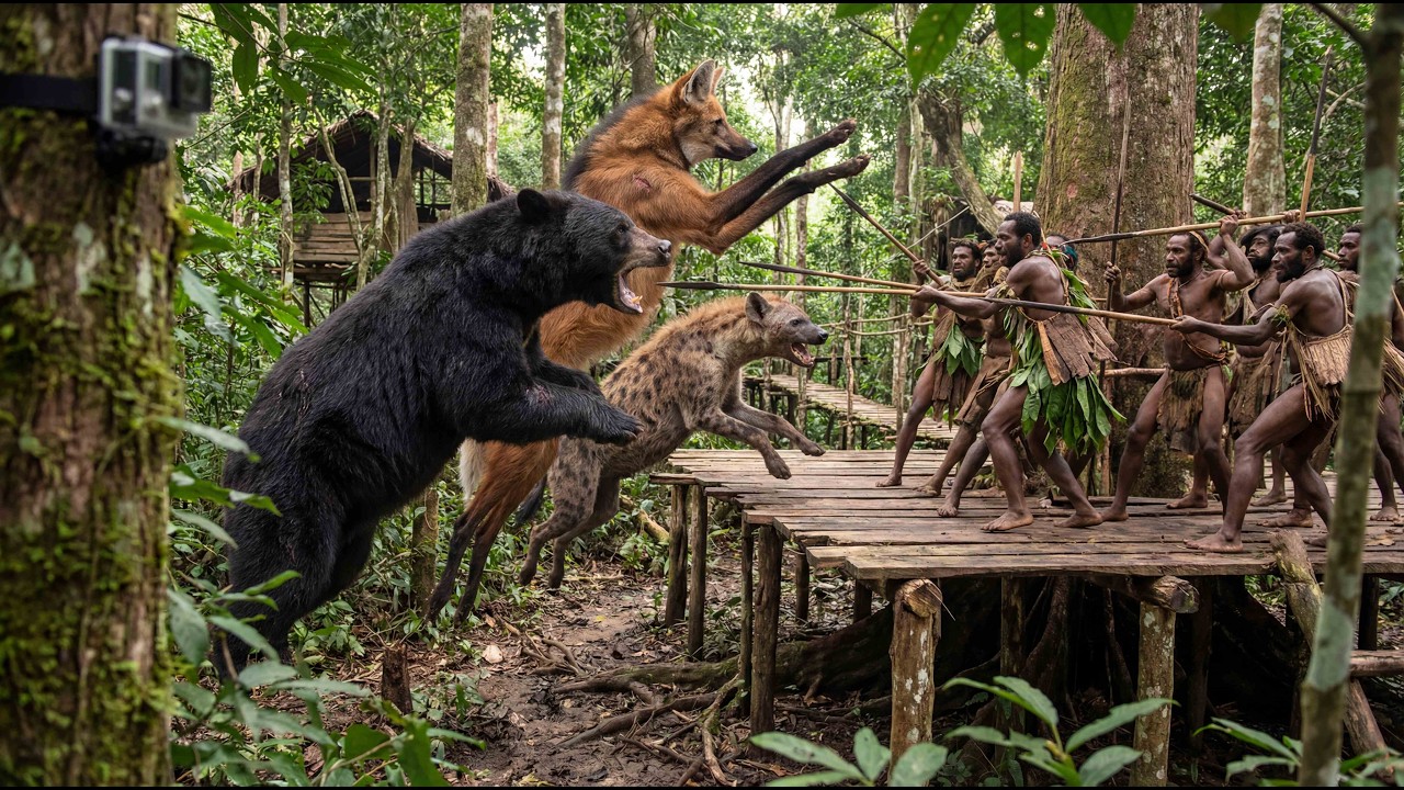 Inside the Korowai Tribe | Wild Amazon Survival Compilation