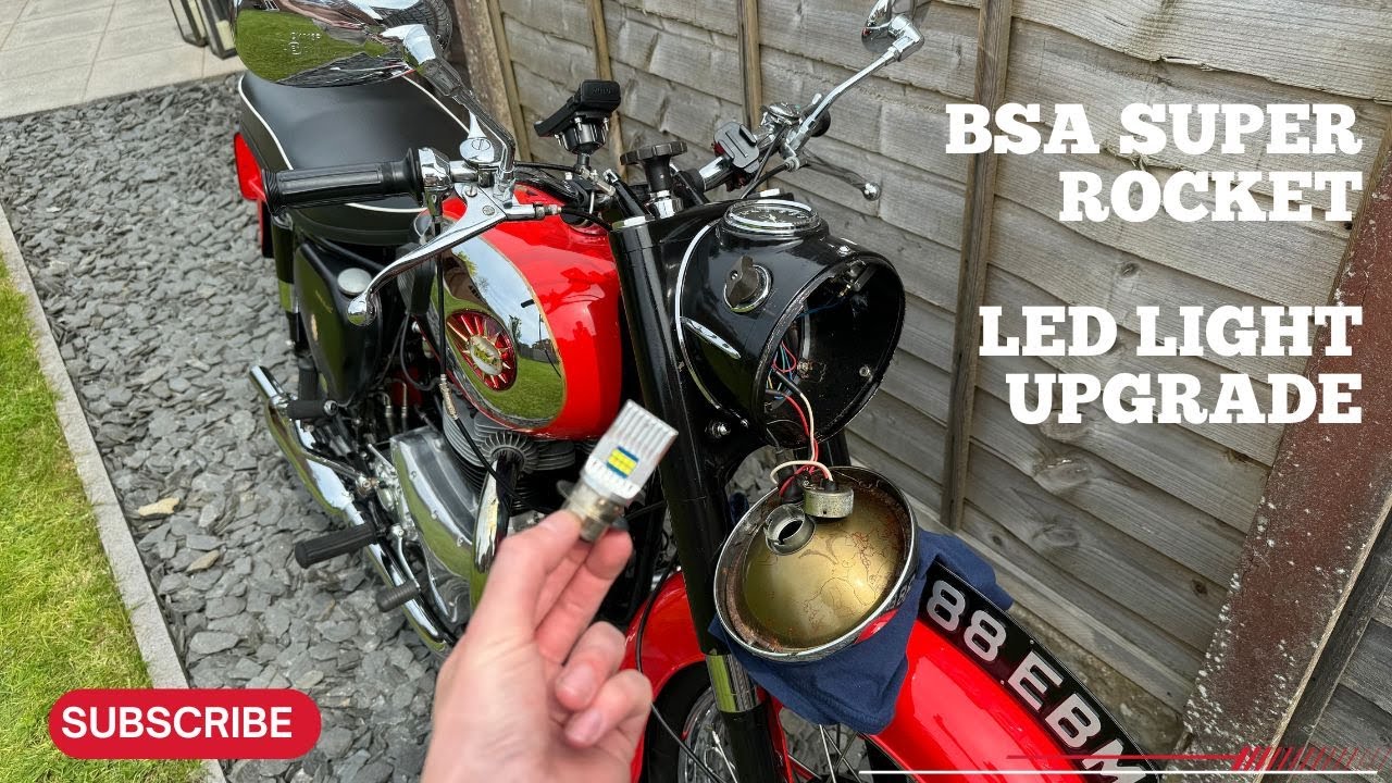 BSA A10 Super Rocket — светодиодные лампы