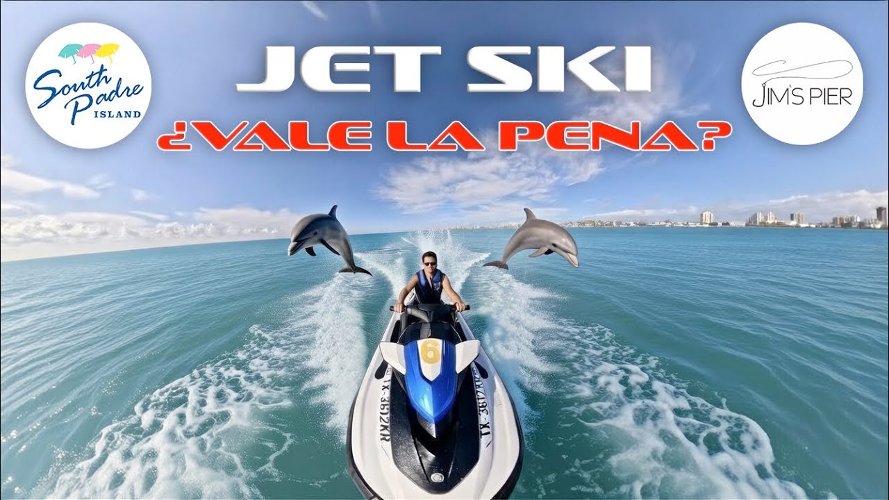 Jet Ski en South Padre Island 🌊🔥 ¿Vale la pena? | Mi experiencia en Jim’s Pier
